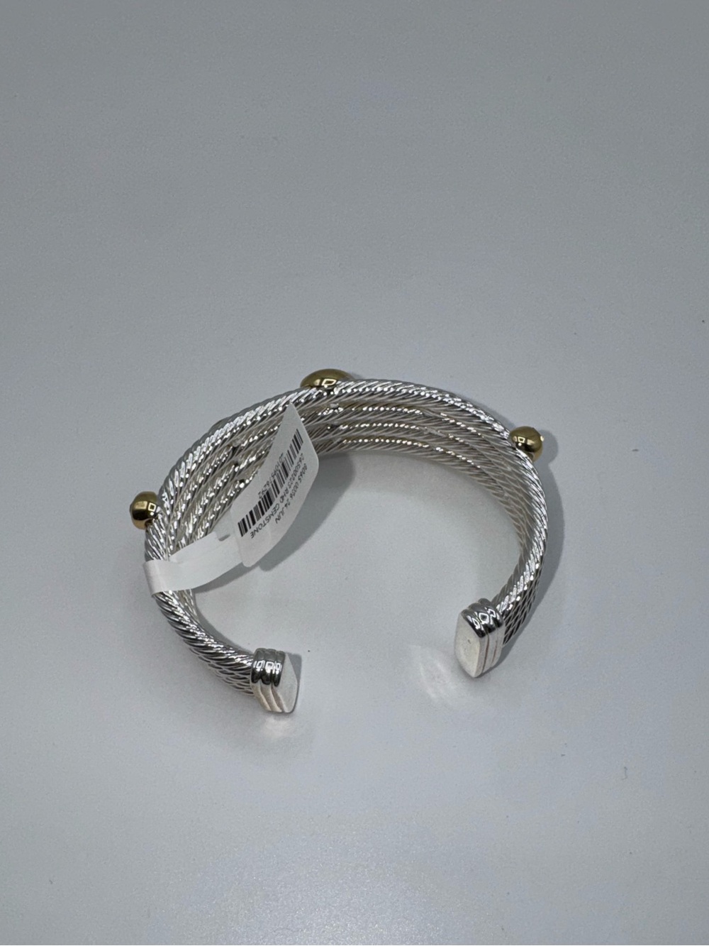 Gemstone Cable Cuff Bracelet - Picture 13 of 13
